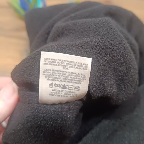 Eddie Bauer fleece lined winter pom beanie nordic hat - Picture 7 of 8